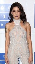 Halsey in see  through
