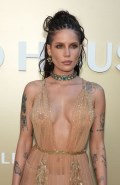 Halsey in see  through
