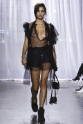 Sara Sampaio nude in see  through