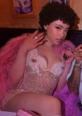 Ice Spice in see  through