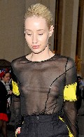 Iggy Azalea in see  through