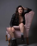 Rebecca Brown nude in topless photo shoot