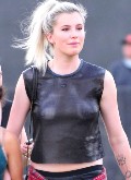 Ireland Baldwin in see  through