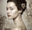 Isabel Neumair nude in topless photoshoot