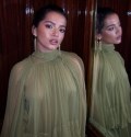 Isabela Merced in see  through