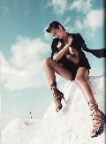 Izabel Goulart nude in Vogue ES