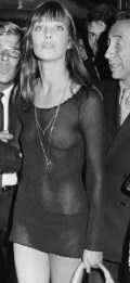 Jane Birkin in see  through