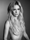 January Jones nude in Violet Grey