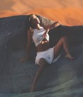 Jehane Paris in photo shoot
