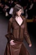 Jeisa Chiminazzo in see through