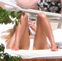 bikini sunbathing Jen grey aniston in