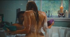 Jessica Paré nude in Hot Tub Time Machine