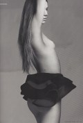 Jessica Miller nude in i-D