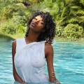 Jessica White  in photo shoot