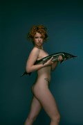 Jessie Buckley nude in photo shoot