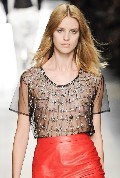 Julia Frauche in see  through