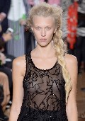 Juliana Schurig in see  through