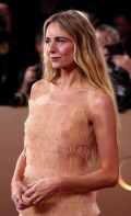 Justine Lupe in see  through