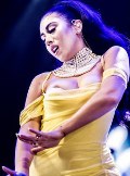 Kali Uchis in see  through