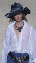 Karlie Kloss in see  through