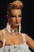 Karolina Kurkova nude in Christian Dior's Fashion Show