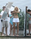 Karolina Kurkova nude in photoshoot