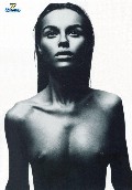 Kasia Smutniak nude in topless photoshoot