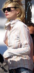 Kate Moss nude in Nip slip