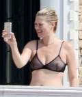 Kate Moss in see  through