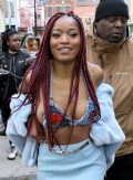 Keke Palmer nude in Nip slip