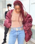 Keke Palmer in see  through