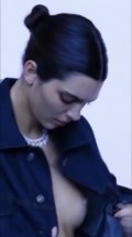 Kendall Jenner nude in boob oops