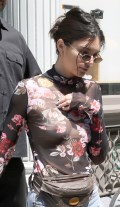Kendall Jenner in see  through