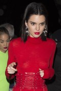 Kendall Jenner in see  through