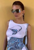 Kendall Jenner in see  through