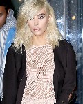 Kim Kardashian in see  through