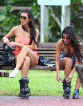 Kourtney Kardashian in bikini
