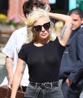 Lady GaGa in see  through