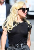 Lady GaGa in see  through