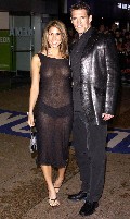 Leilani Dowding in see through