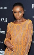 Leomie Anderson in see  through