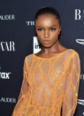 Leomie Anderson in see  through