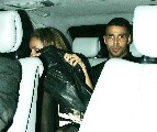 Leona Lewis in Leaving Luxx Nightclub, London