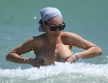Lilly Becker nude in topless