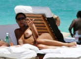 Lilly Becker nude in topless