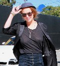 Lindsay Lohan in see  through