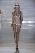 Lindsay Ellingson in Milan Fashion Week