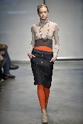 Lindsay Ellingson in New York Fashion Week