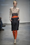 Lindsay Ellingson in New York Fashion Week