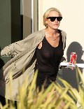 Lindsay Lohan in see  through
